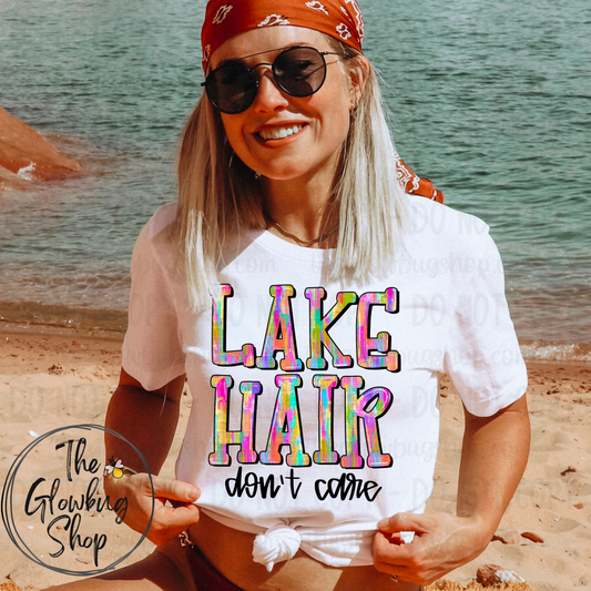 Lake Hair don’t care (black ink)