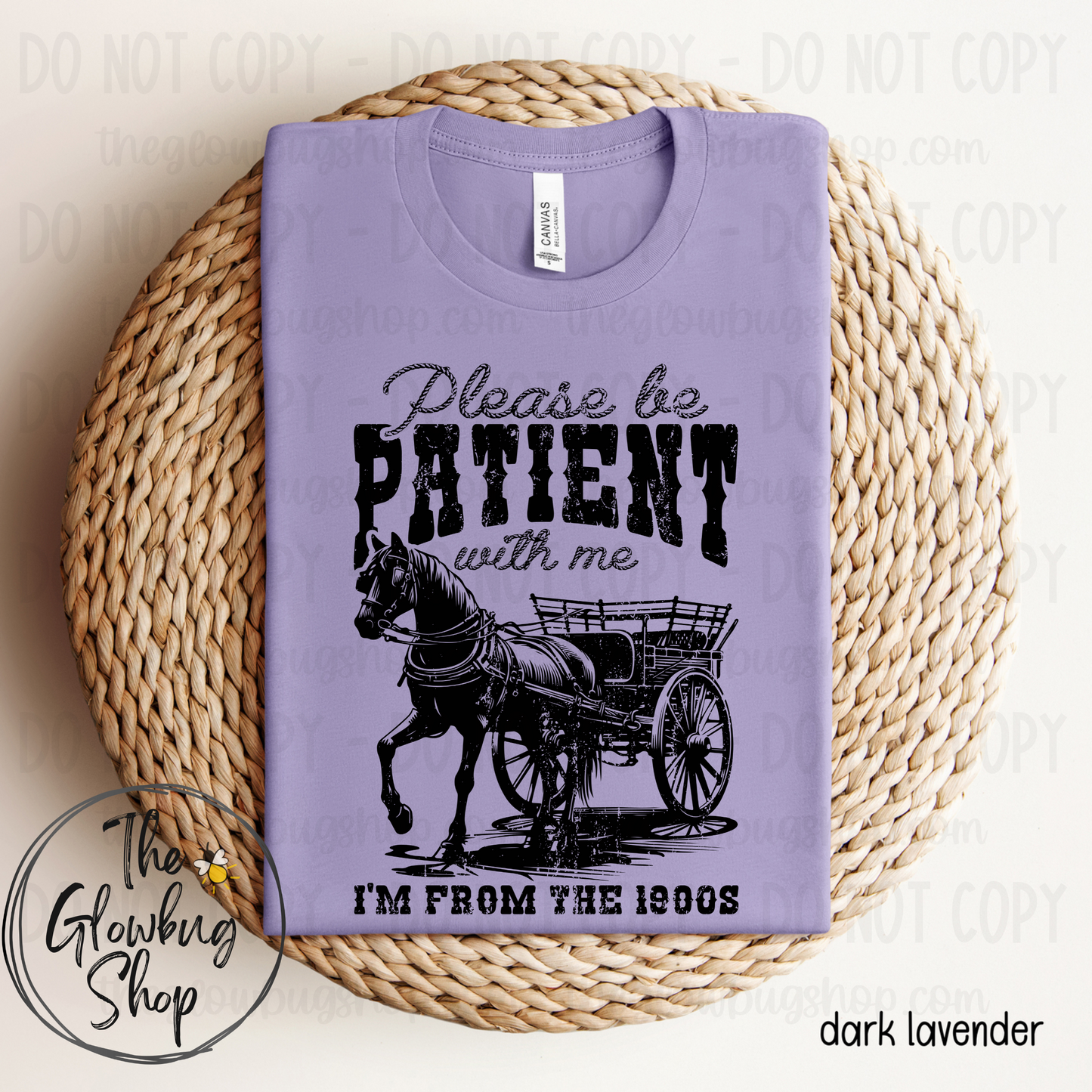 Be Patient With Me (black ink)