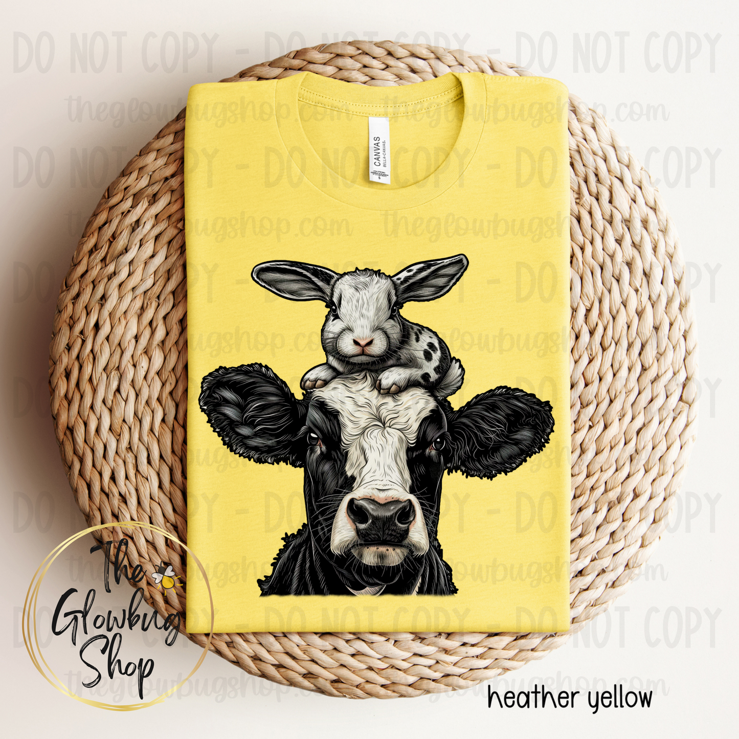 Rabbit and Cow Friends (adult)