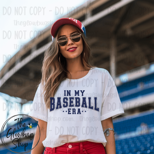 In My BASEBALL Era (blue ink)