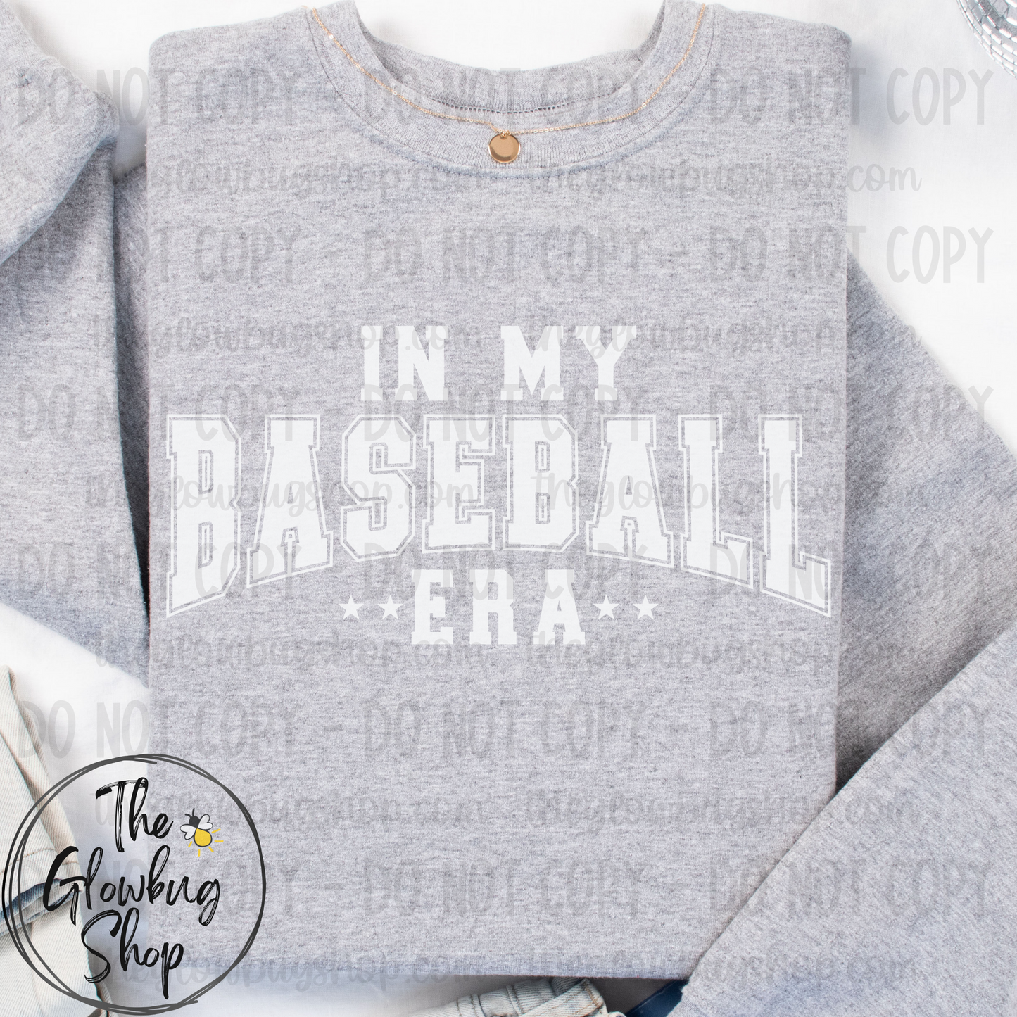 In My BASEBALL Era (white ink)
