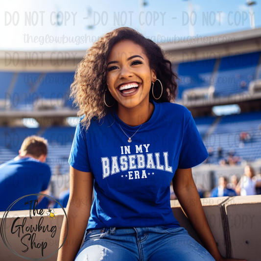 In My BASEBALL Era (white ink)