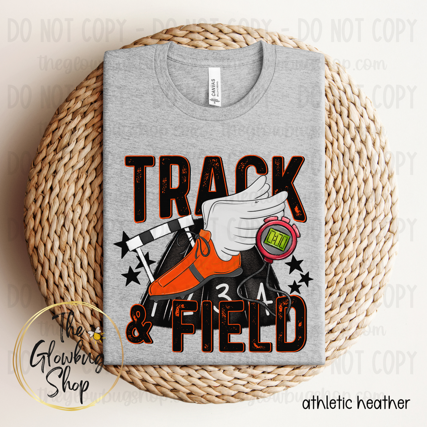 Track & Field (light red and black)