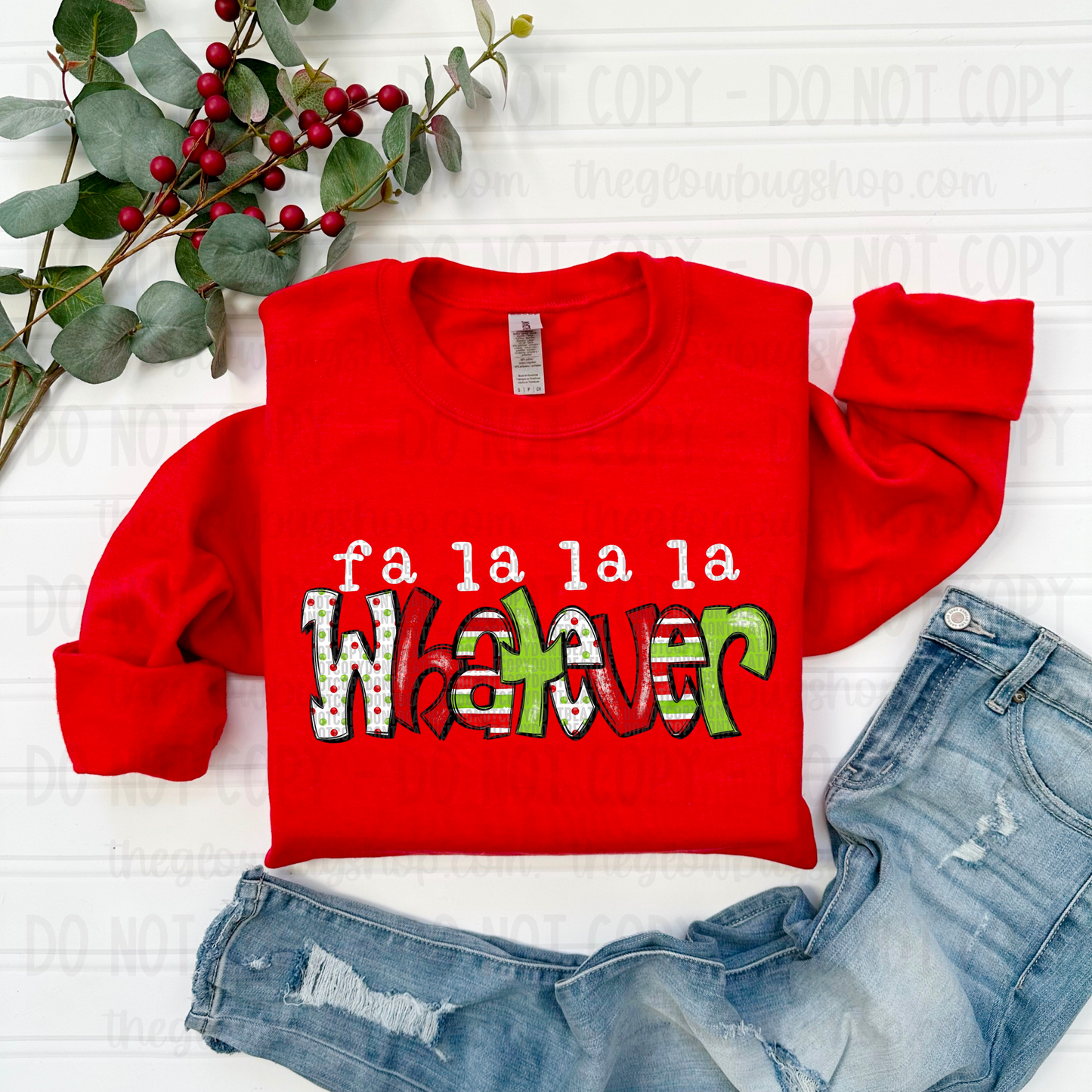 fa la la la … whatever