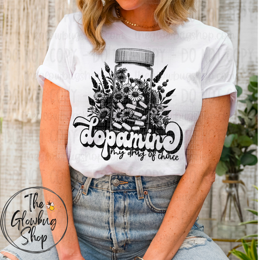 Dopamine (black ink)