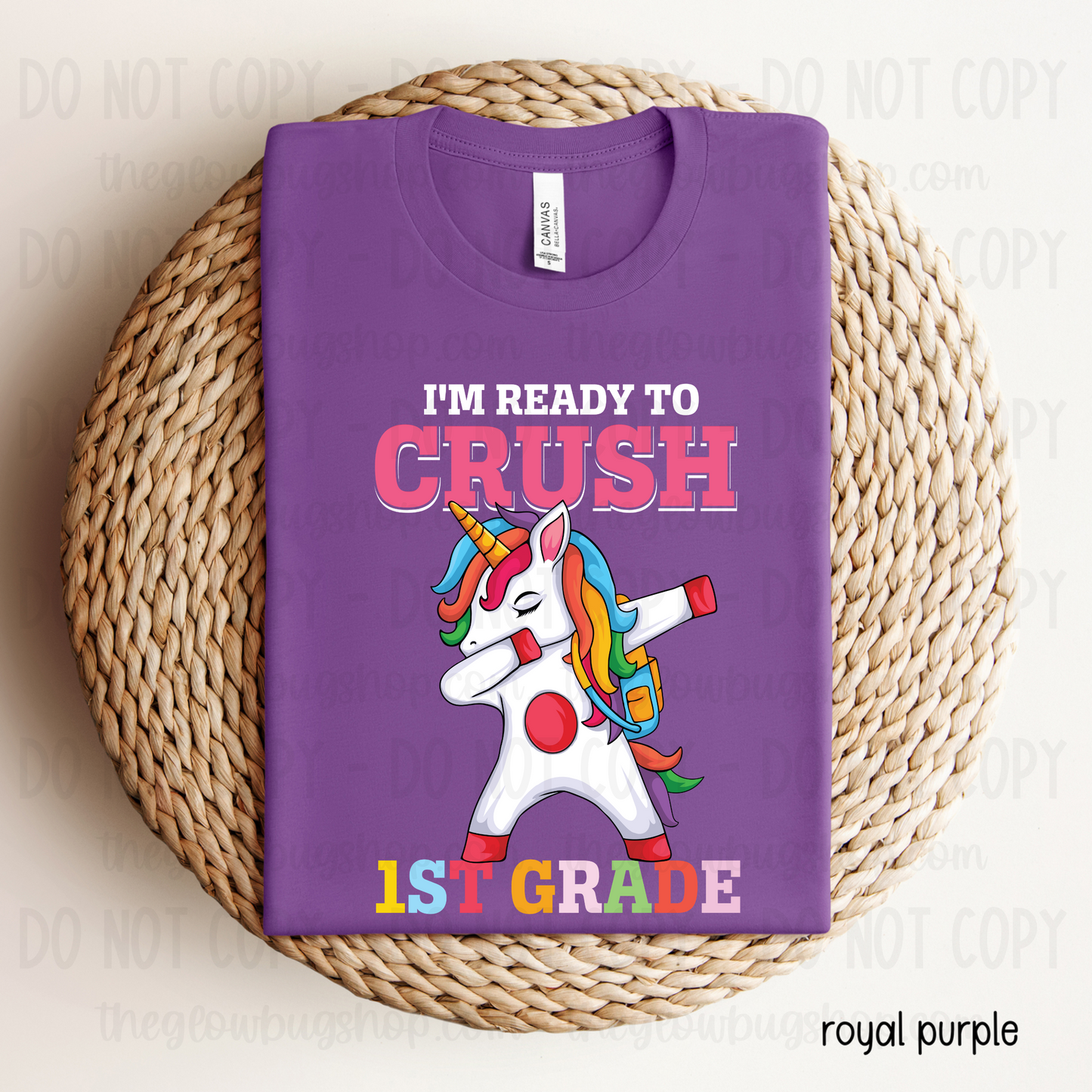 Ready To Crush Back To School (preschool - 6th grade) youth