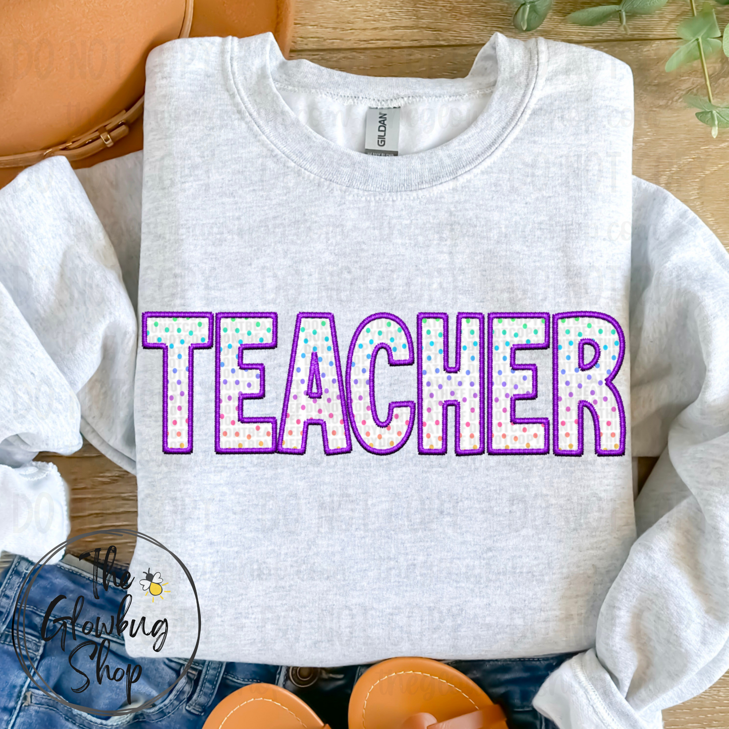 Teacher polka dot (pre-school -6th grade)