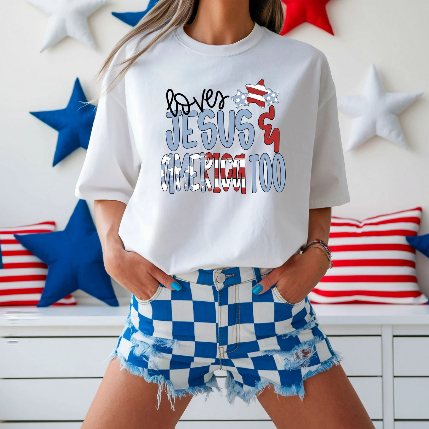 Loves Jesus and America