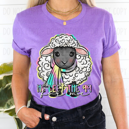 He Left The 99 For Me Sheep