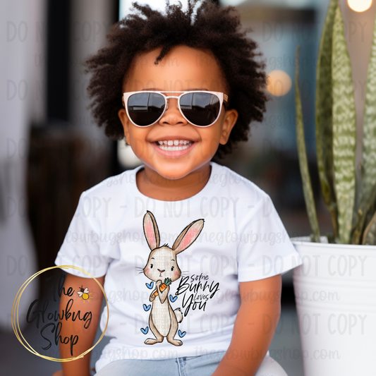 Some Bunny Loves You (blue) (youth)