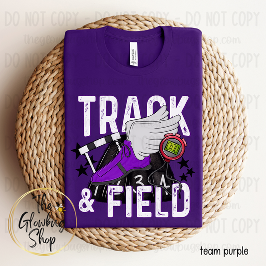 Track & Field (purple and white)