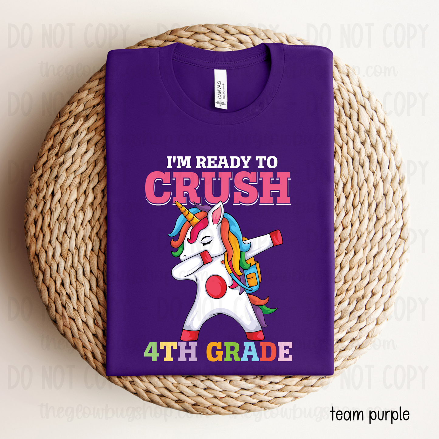 Ready To Crush Back To School (preschool - 6th grade) youth