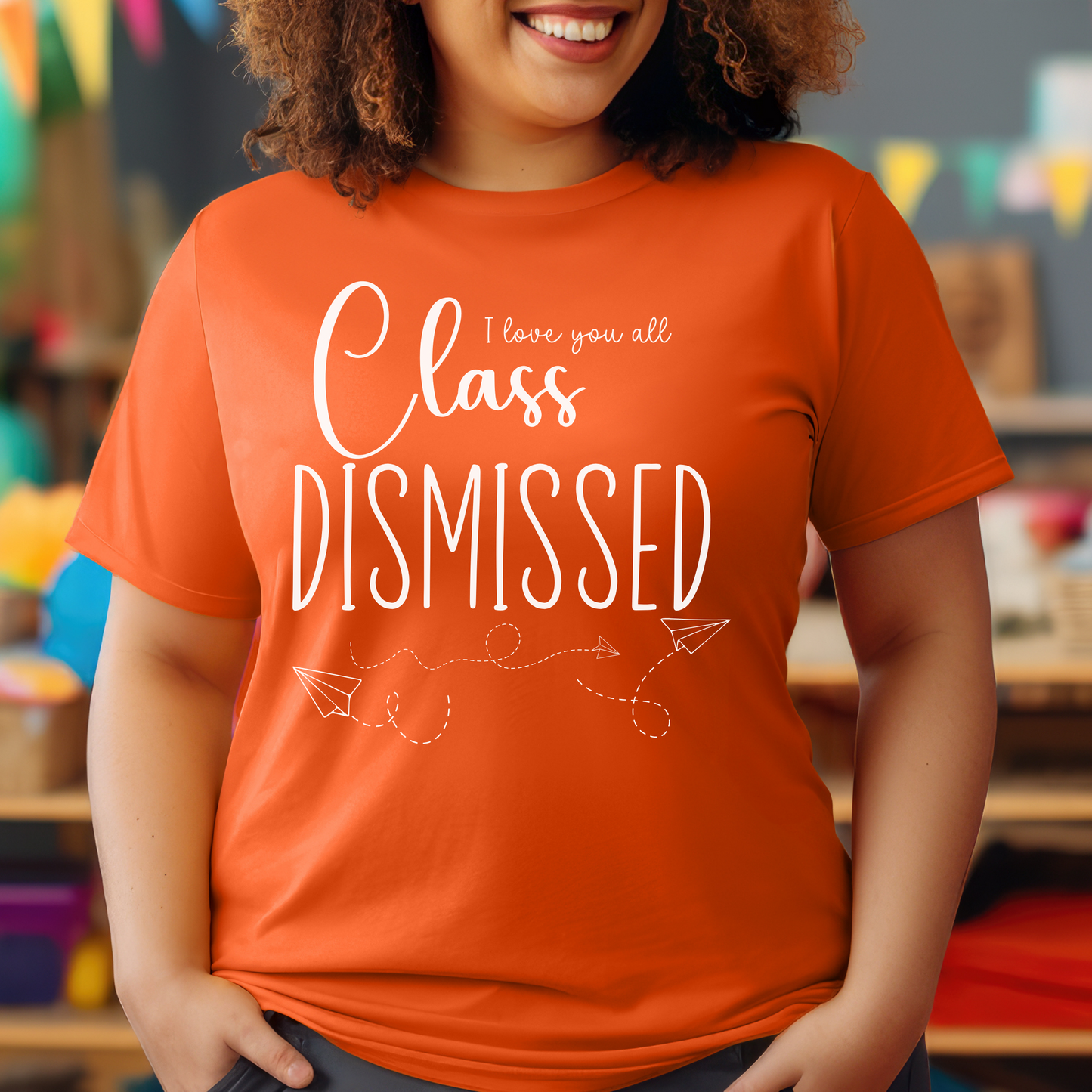 Class Dismissed (white ink)