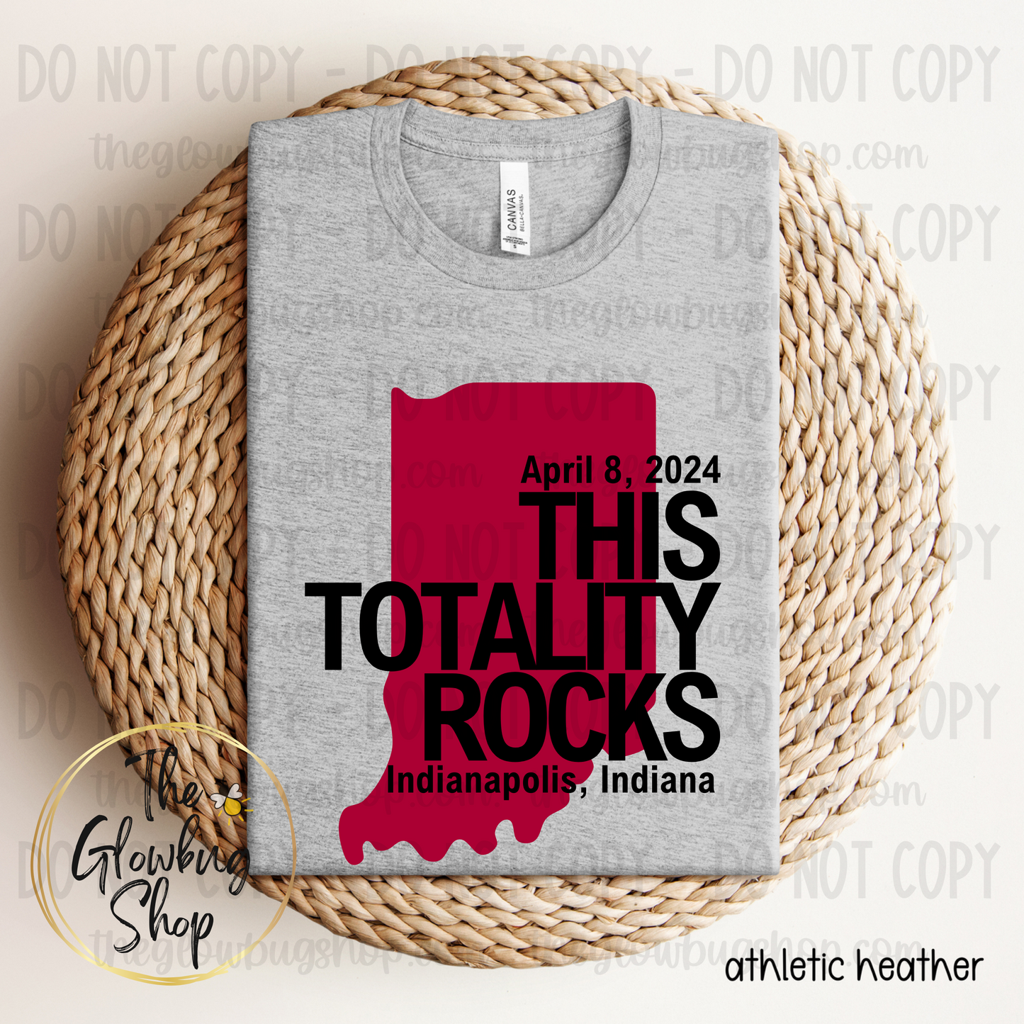 This Totality Rocks CUSTOM (with state outline)