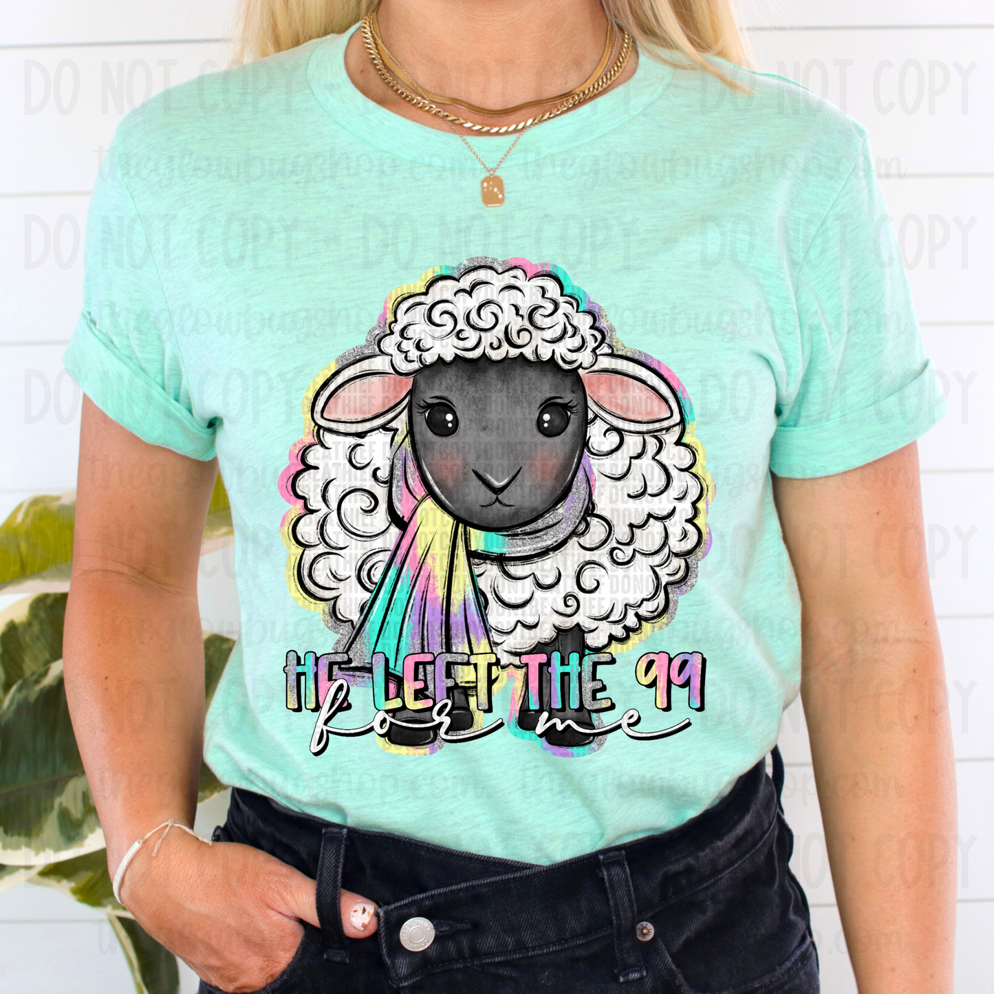 He Left The 99 For Me Sheep