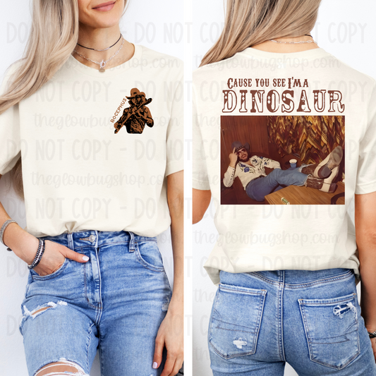 I’m A Dinosaur (front and back)