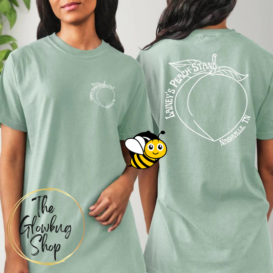 Lainey's Peach Stand (with pocket accent)