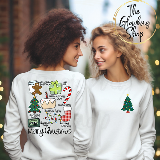 Christmas Things (front & back)