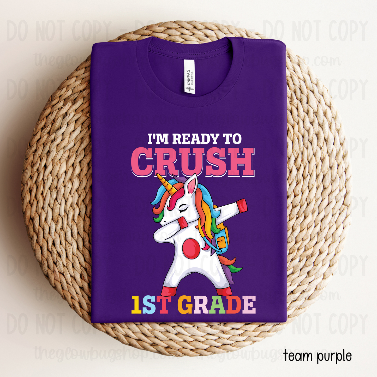 Ready To Crush Back To School (preschool - 6th grade) youth