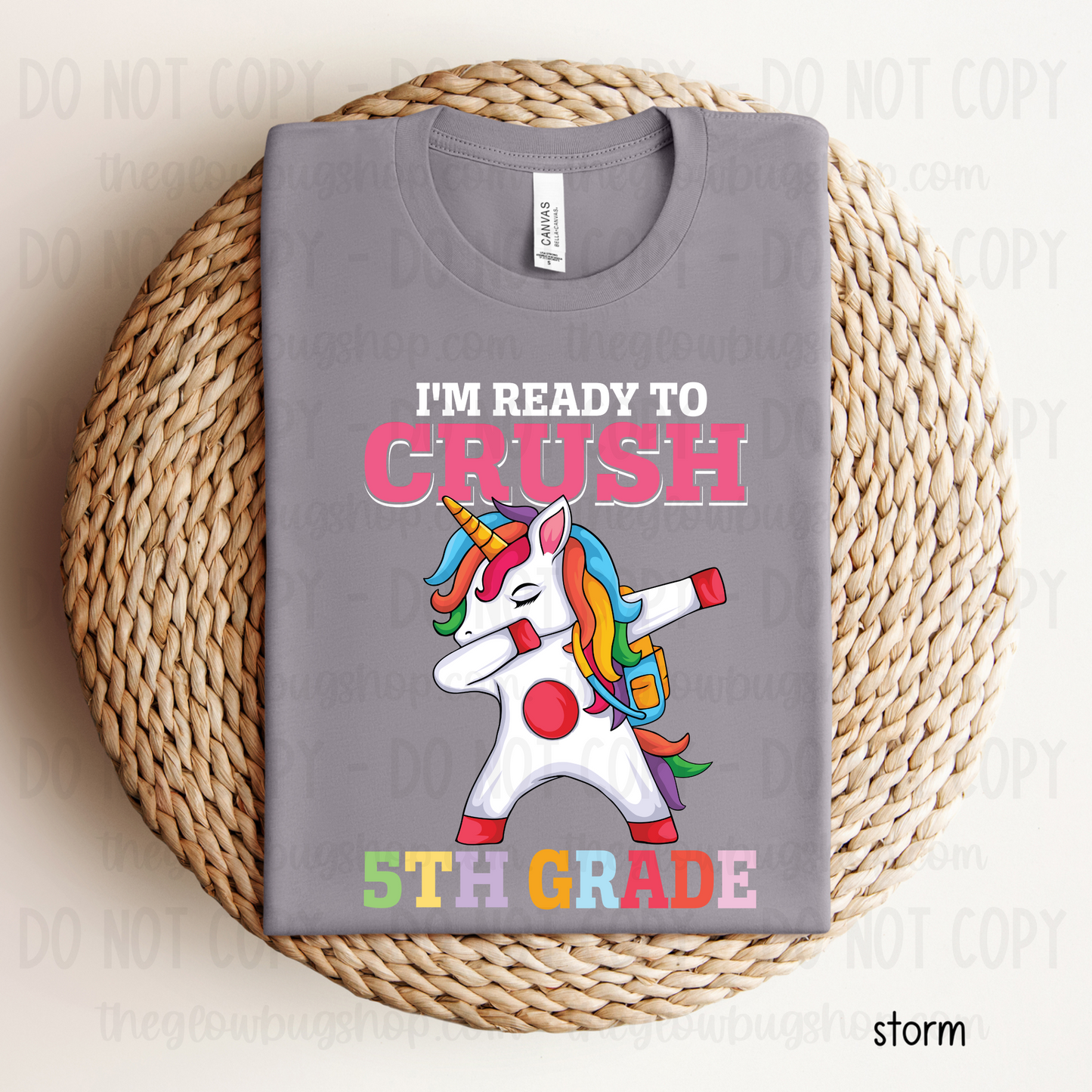 Ready To Crush Back To School (preschool - 6th grade) youth