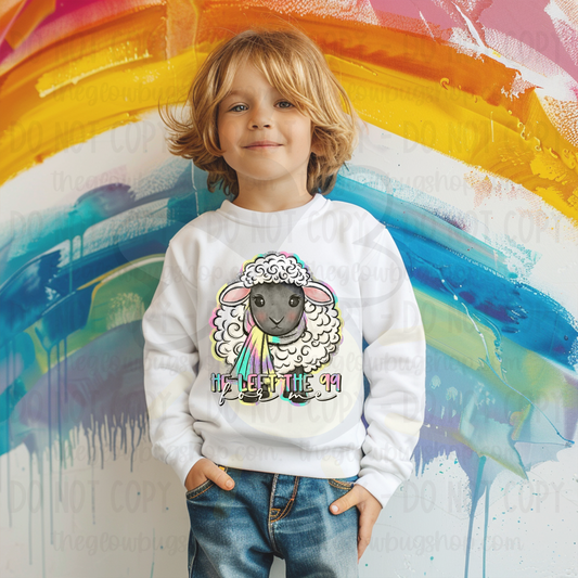 He Left The 99 For Me Sheep (youth)