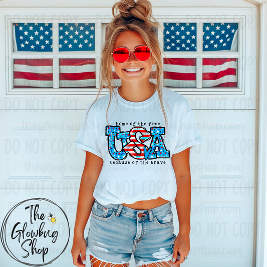 USA home of the free because of the brave
