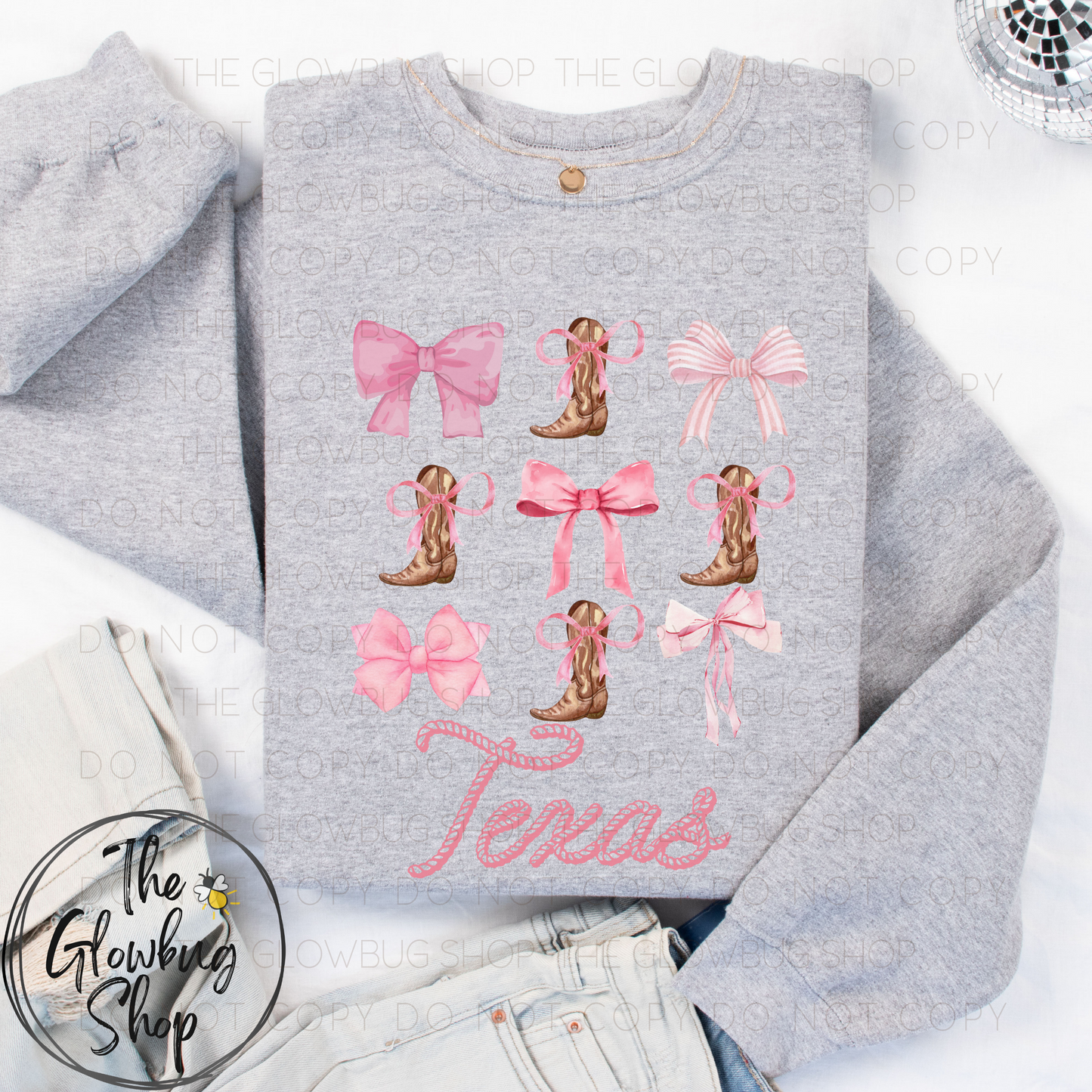 Texas boots and bows