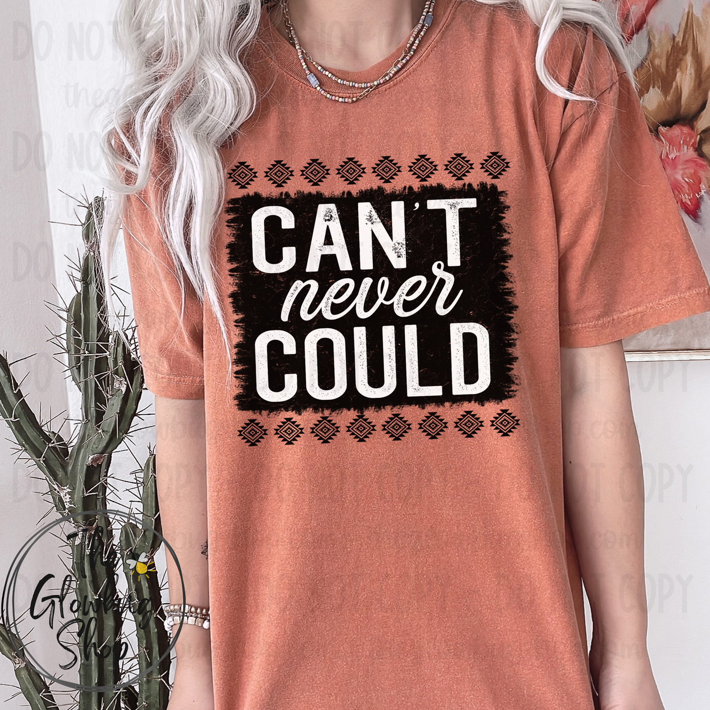 Can’t Never Could (black ink)