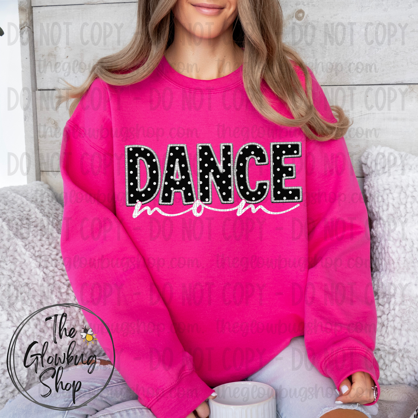 Dance MOM polka black