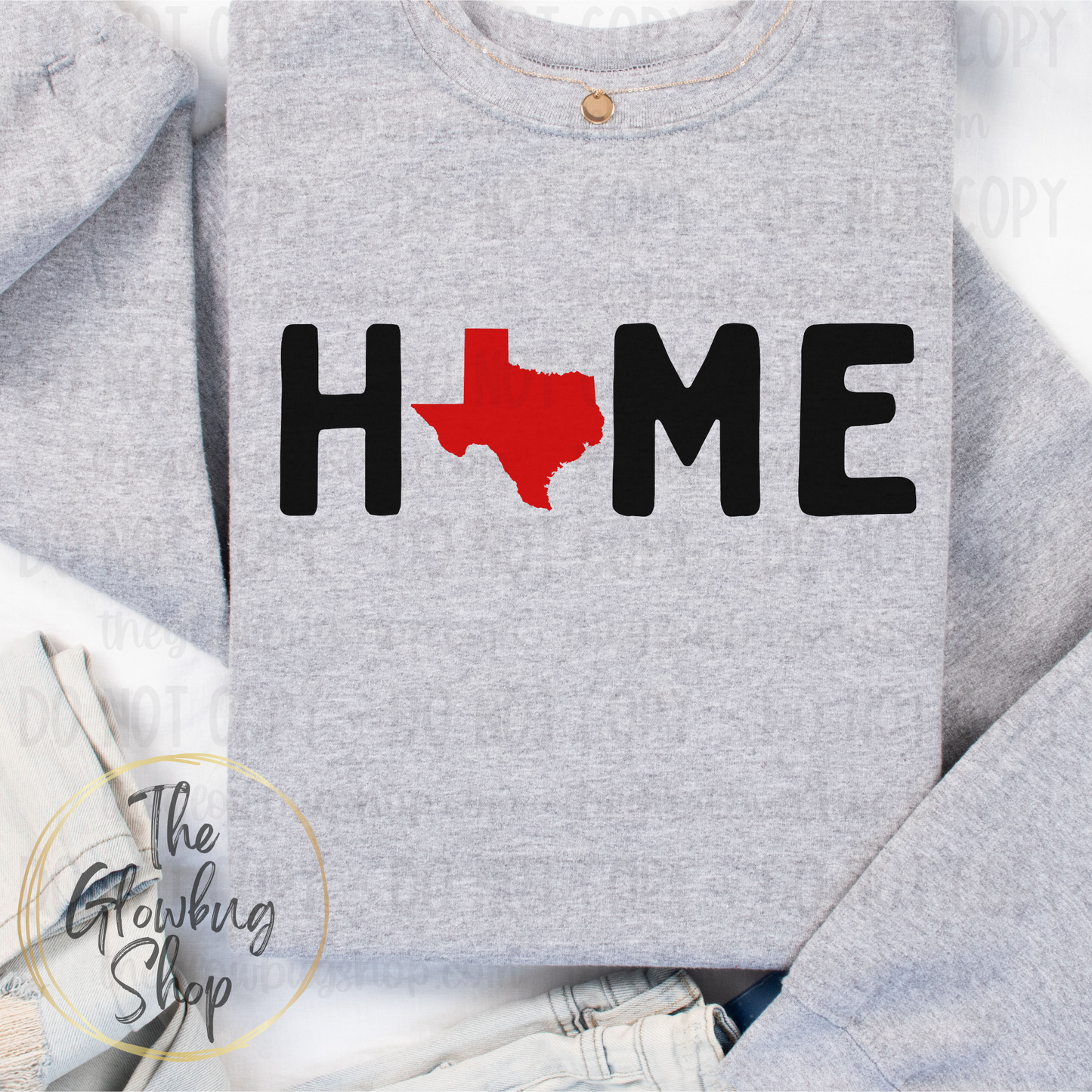 Texas Home (red)