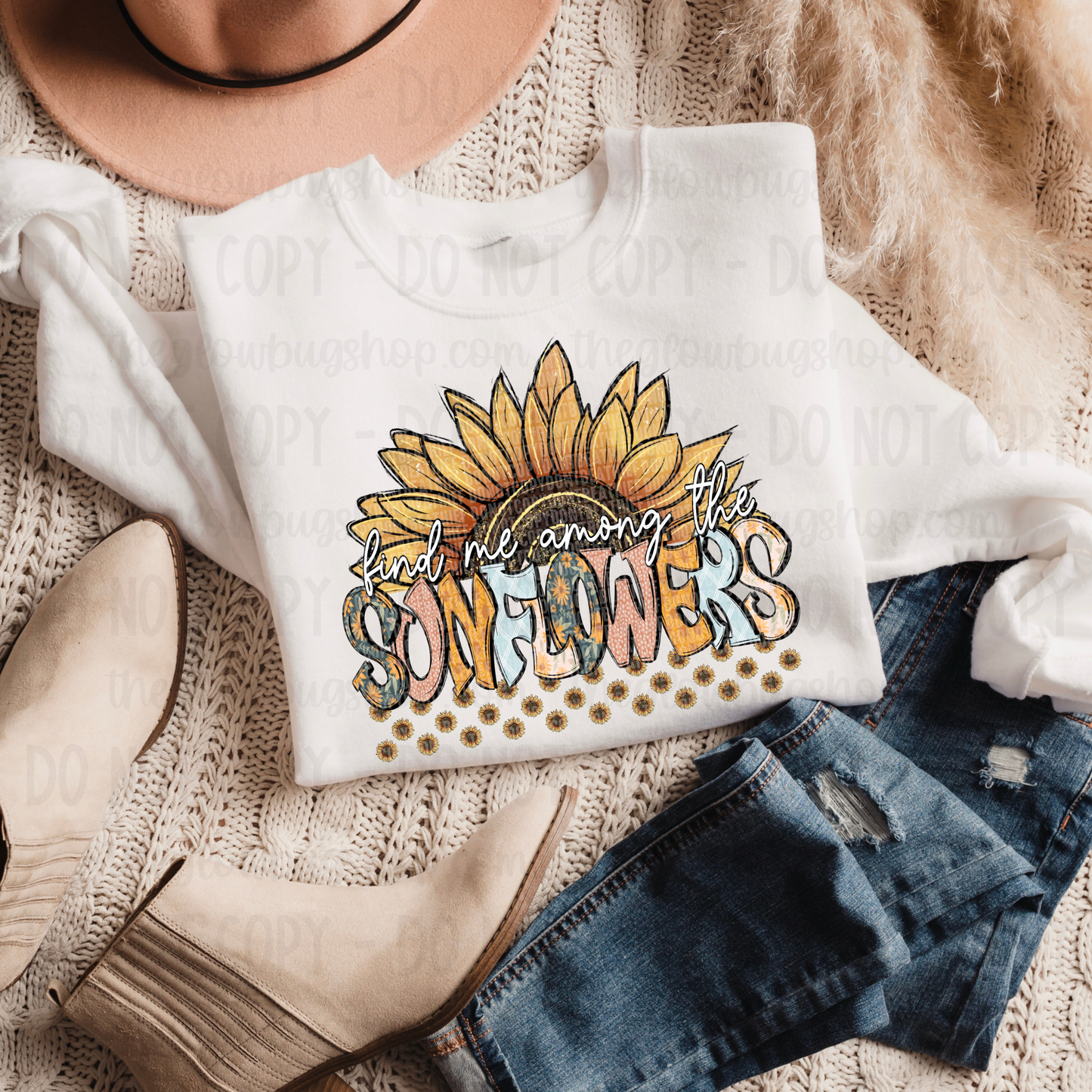 Find Me Among The Sunflowers