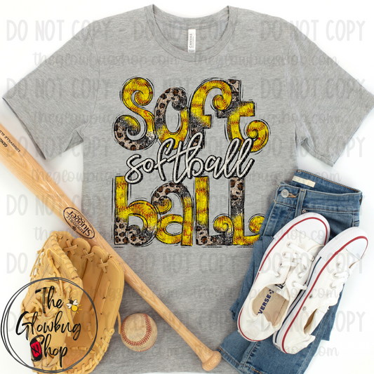 Softball Leopard
