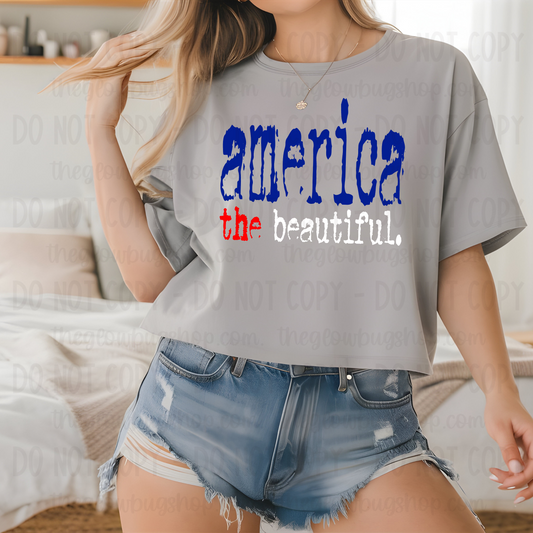 america the beautiful (typewriter)