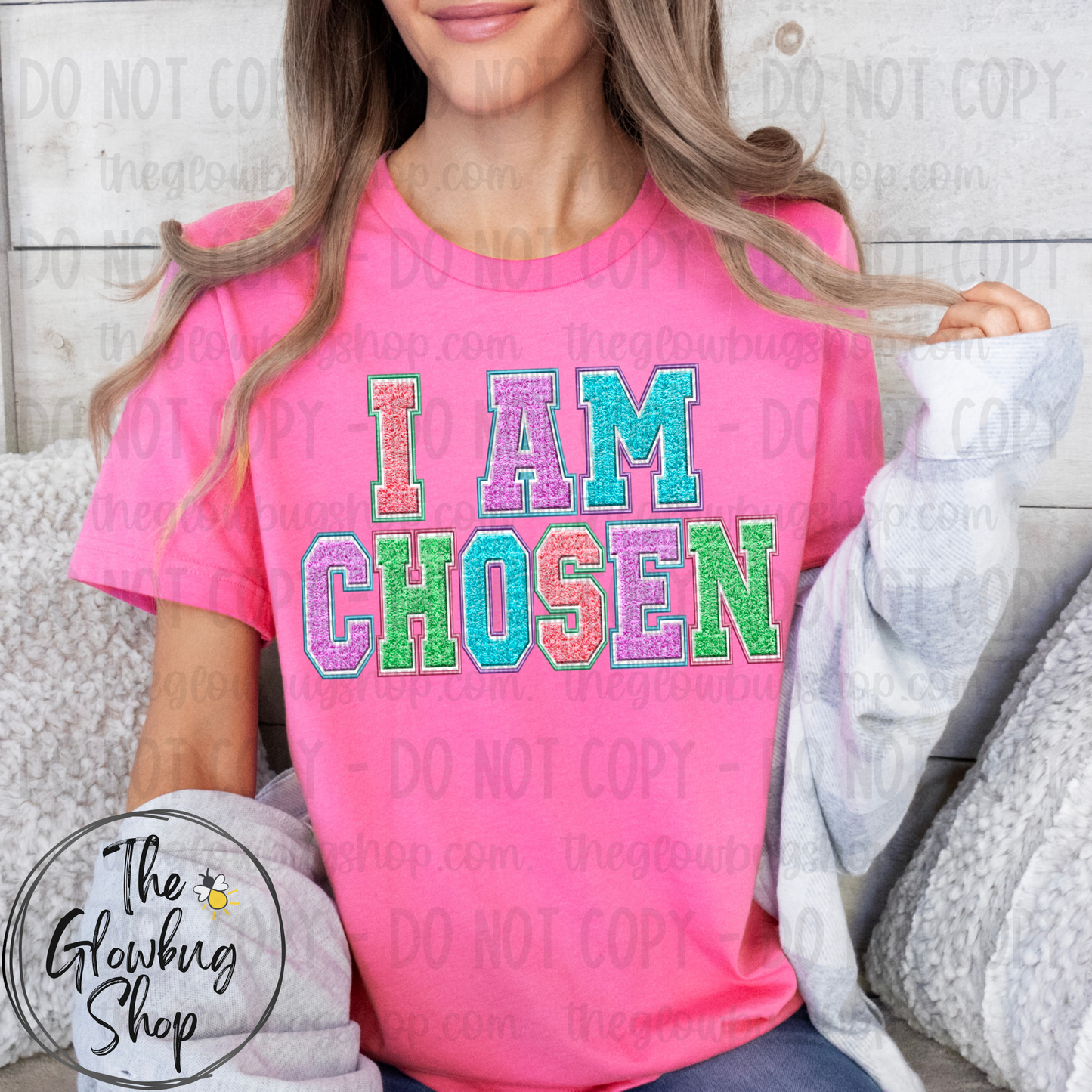 I Am Chosen (faux chenille)