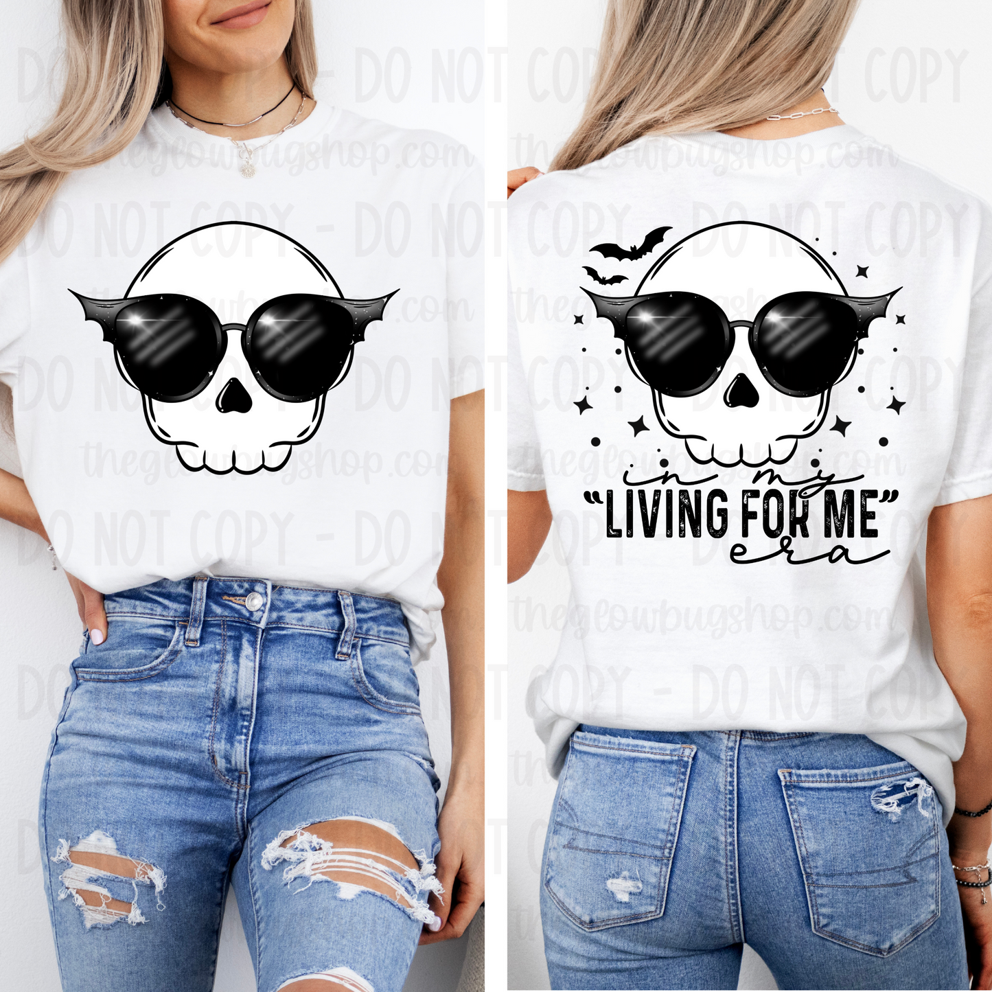 In my LIVING FOR ME era (front and back)