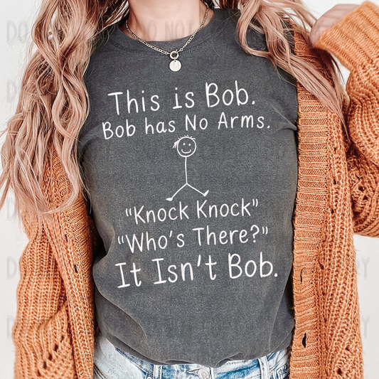 This is BOB (white ink)