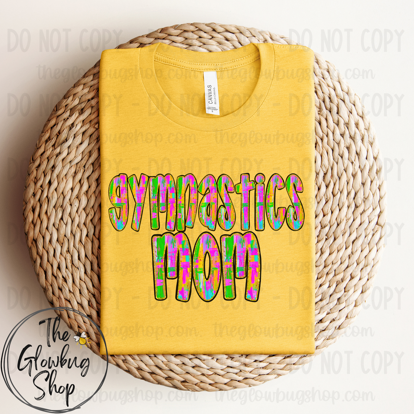 Gymnastics MOM multi-neon