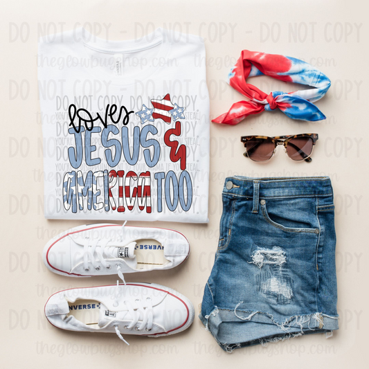 Loves Jesus and America