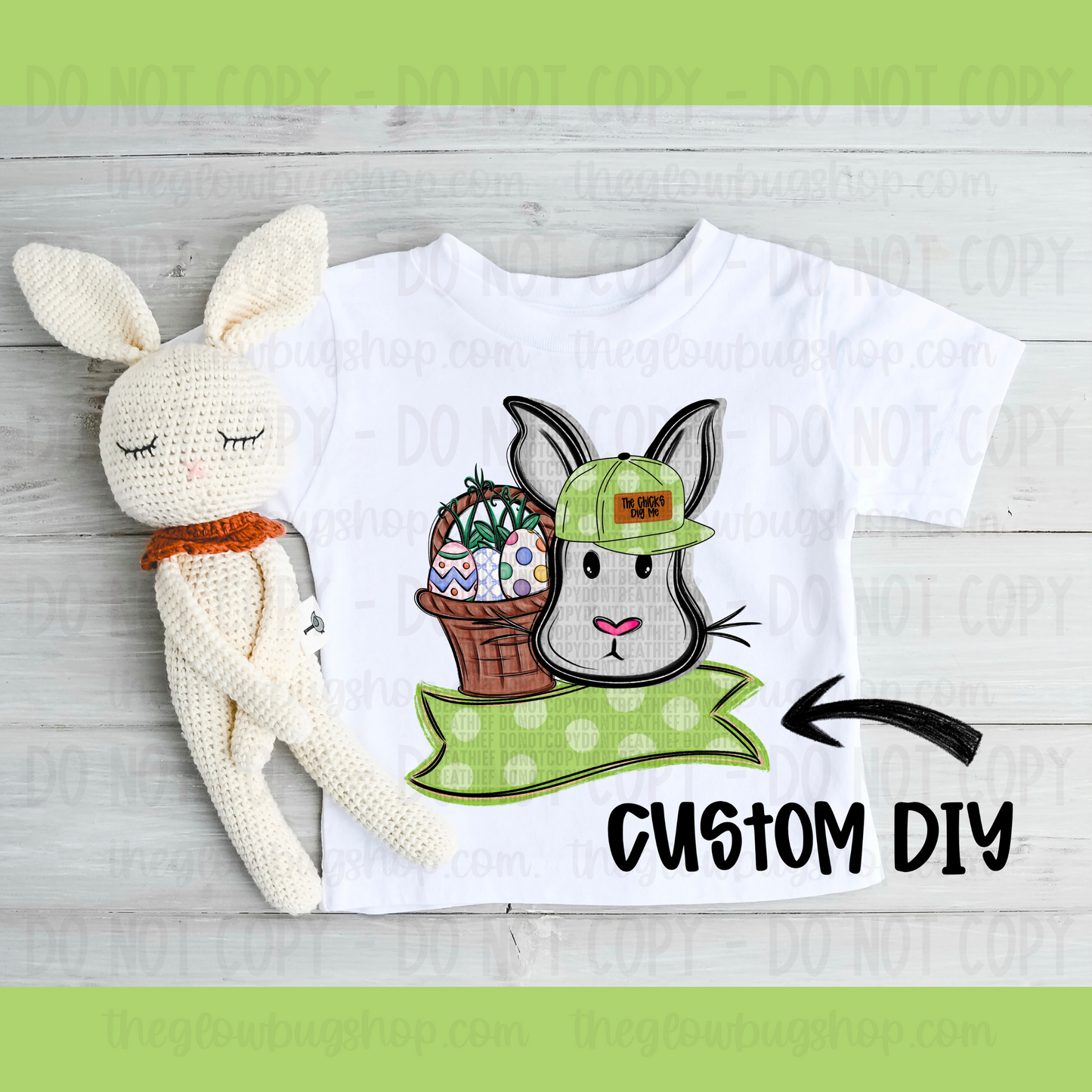 Bunny Basket Green (youth)