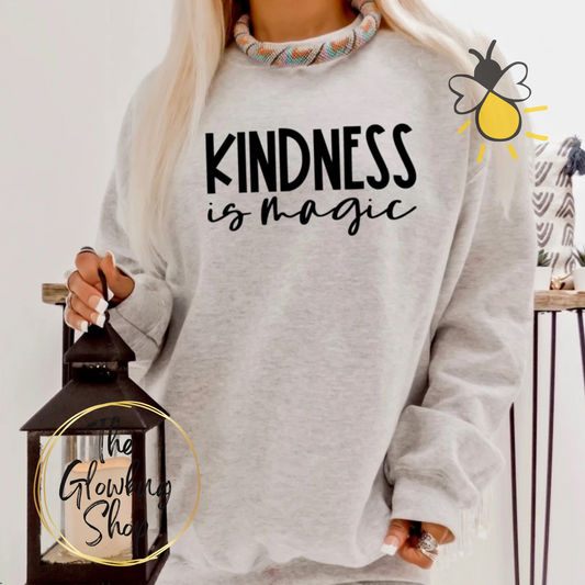 Kindness Is Magic (black ink)