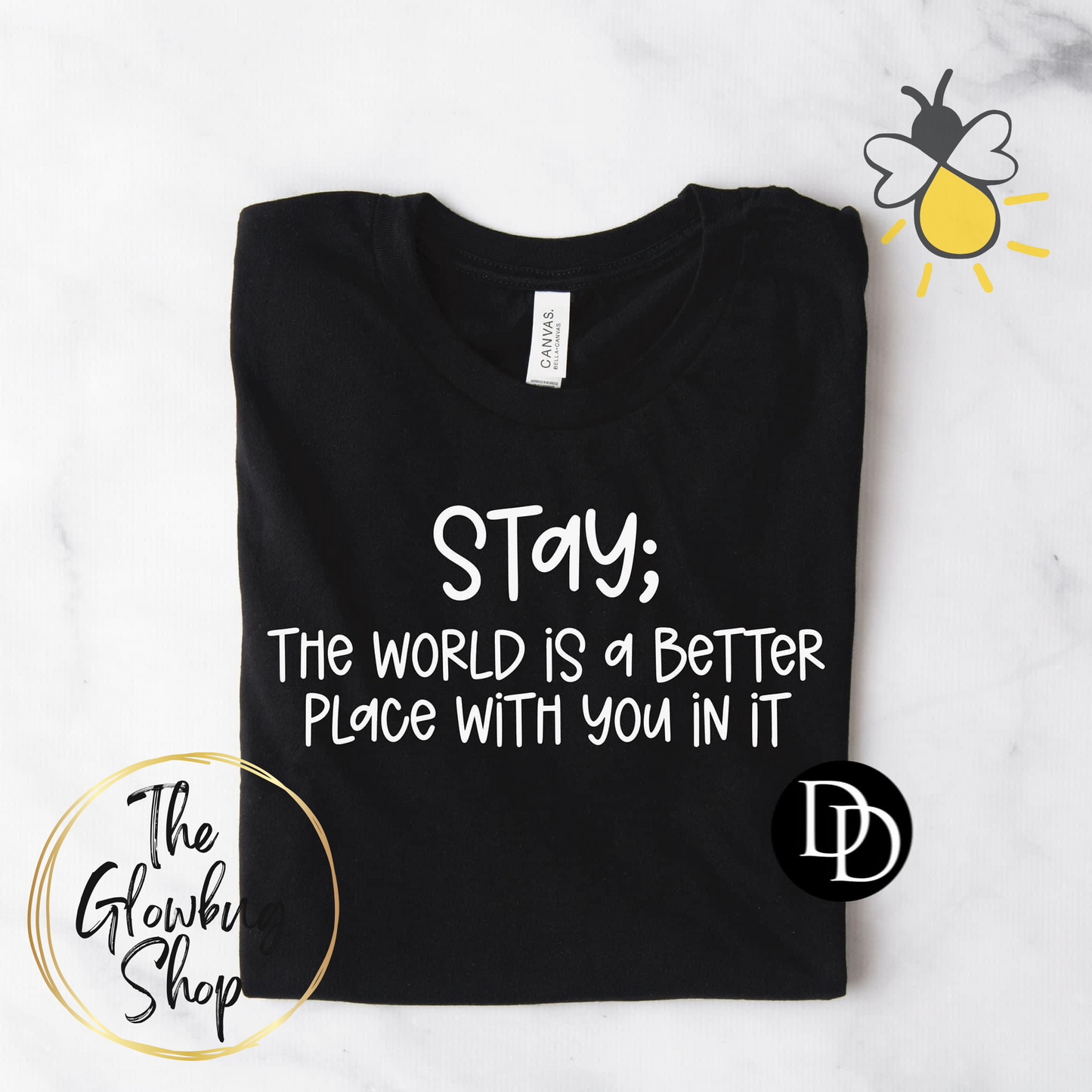 Stay (with sleeve/back design)