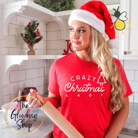 Crazy Christmas Lady