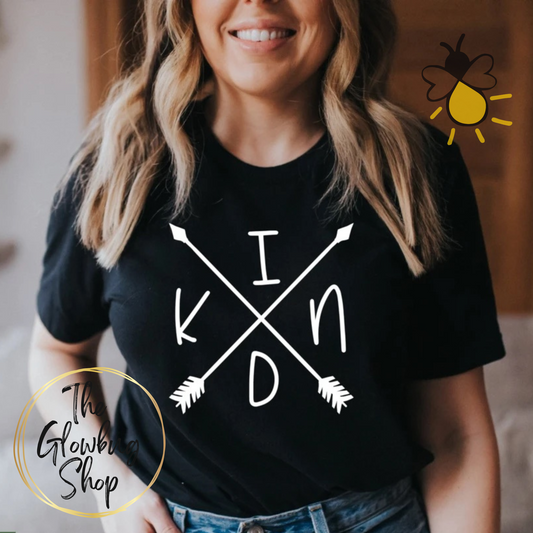 Kind arrows (white lettering)