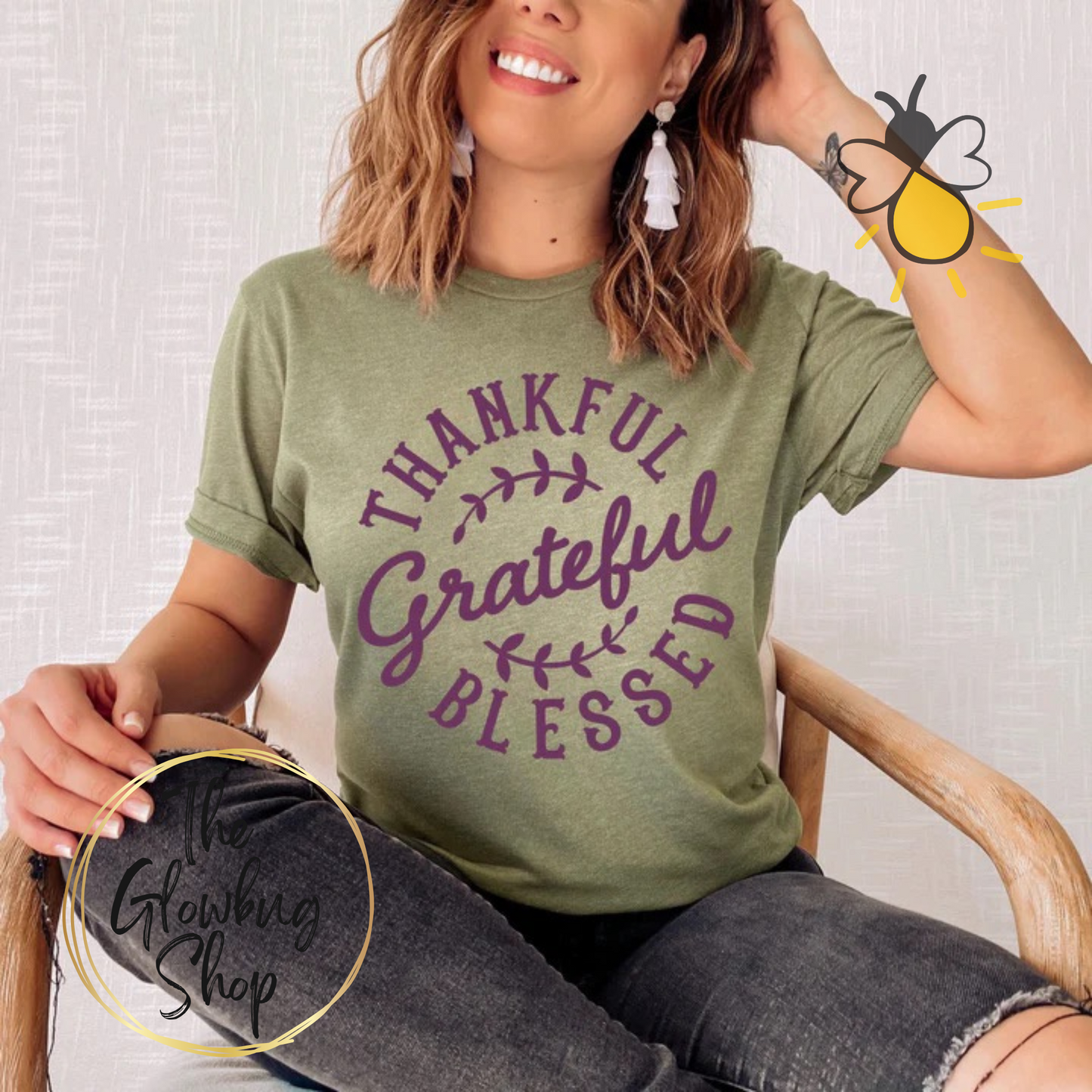 Thankful Grateful Blessed