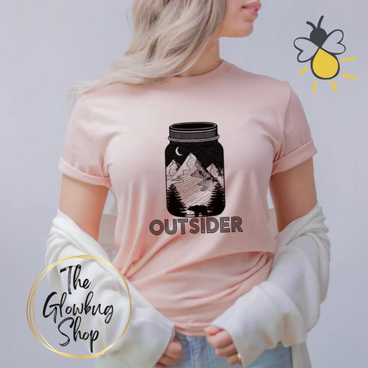 Outsider (front or back only)