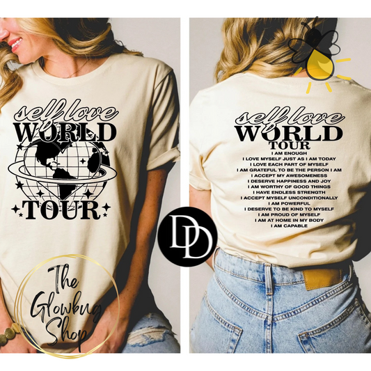 Self Love World Tour (front and back design)