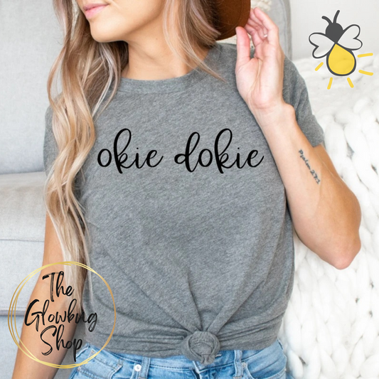 okie dokie (black ink)