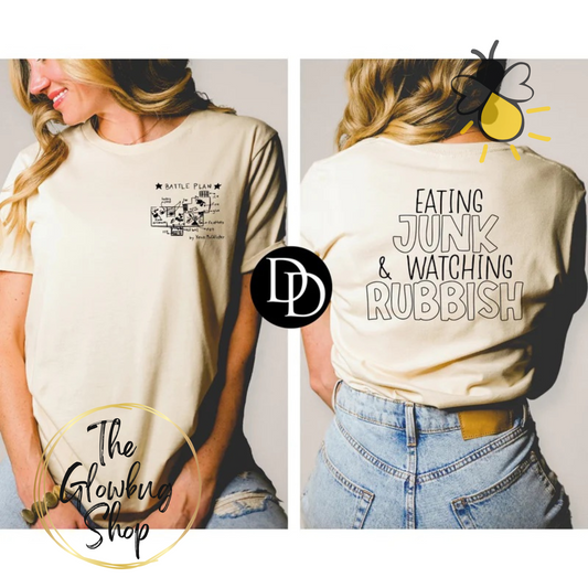 Eating Junk & Watching Rubbish