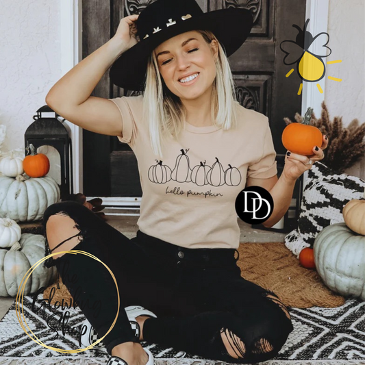 Hello Pumpkin (black lettering)
