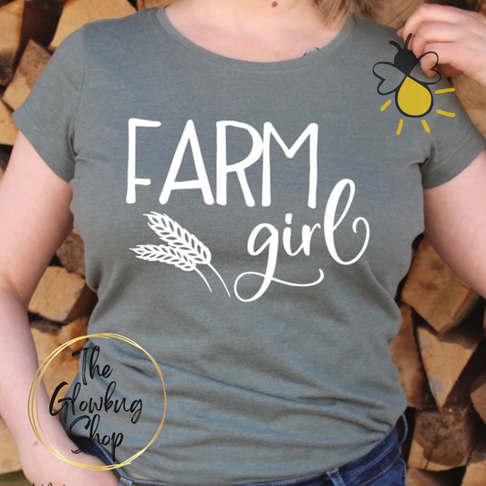 Farm Girl (white lettering)